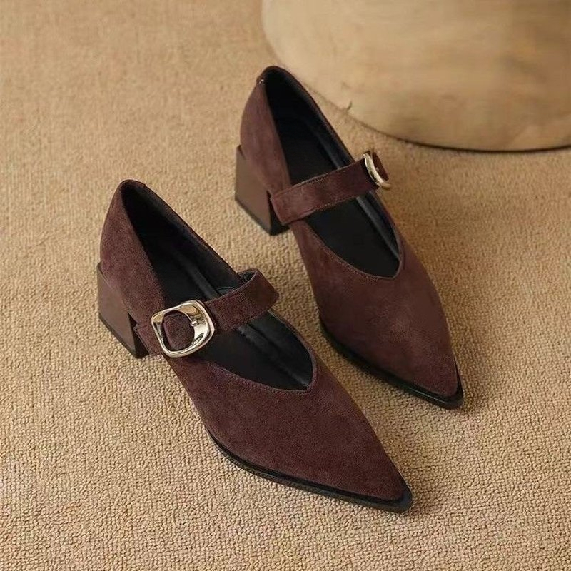Vintage Fashion Dresses - Dames Vintage Mary Jane pumps met