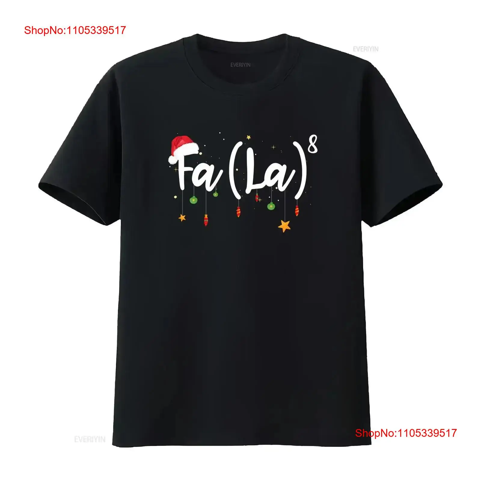 Vintage Fashion La - FA LA 8 Grappige Kerst T-shirt
