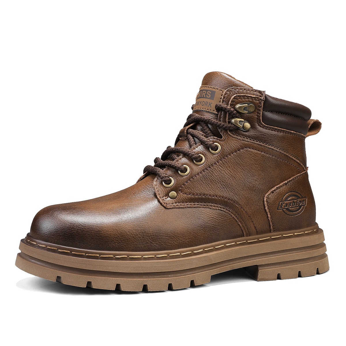 Vintage Outdoor Fashion - Vintage enkellaarzen voor heren, gemaakt van