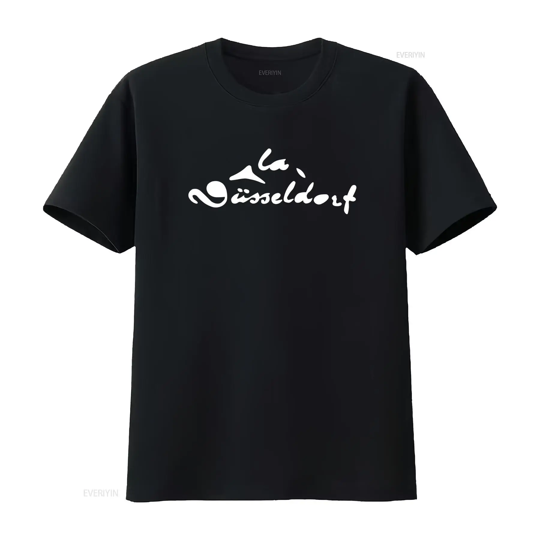 Vintage Fashion La - La Dusseldorf Modieus T-shirt voor heren