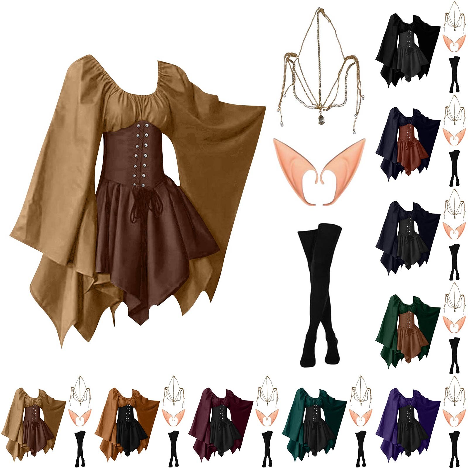 Halloween Cosplay Paleis Victo - Vintage Fashion Dresses recensie en prijs