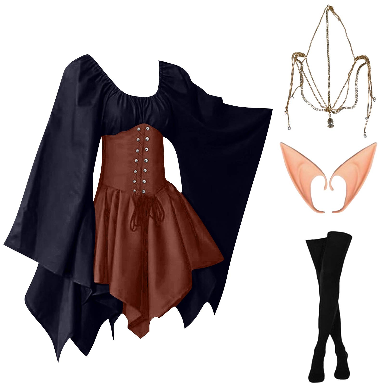 Halloween Cosplay Paleis Victo - Vintage Fashion Dresses recensie en prijs