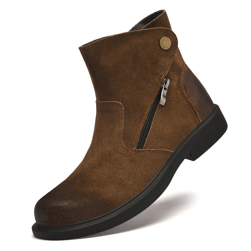 Vintage koe suède heren Chelse - Vintage Outdoor Fashion recensie en prijs