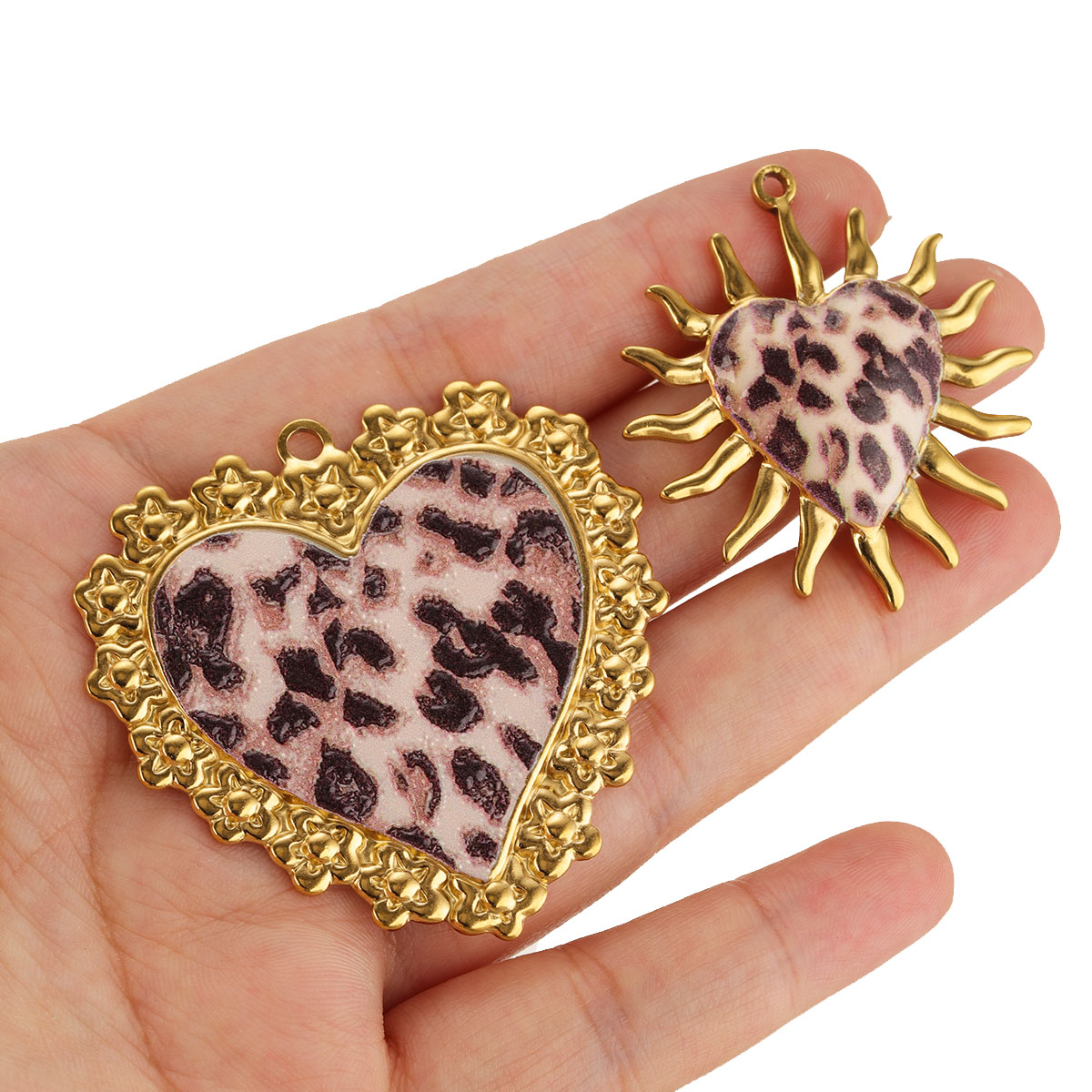 1-2 STUKS Vintage RVS Charms H - Vintage Fashion Stores recensie en prijs
