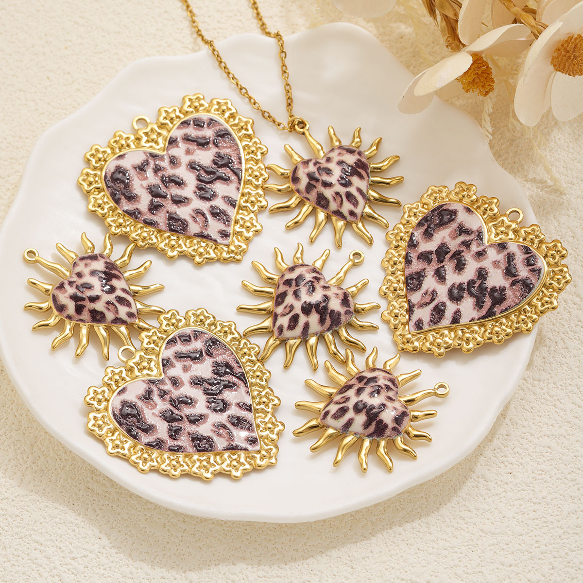 1-2 STUKS Vintage RVS Charms H - Vintage Fashion Stores recensie en prijs