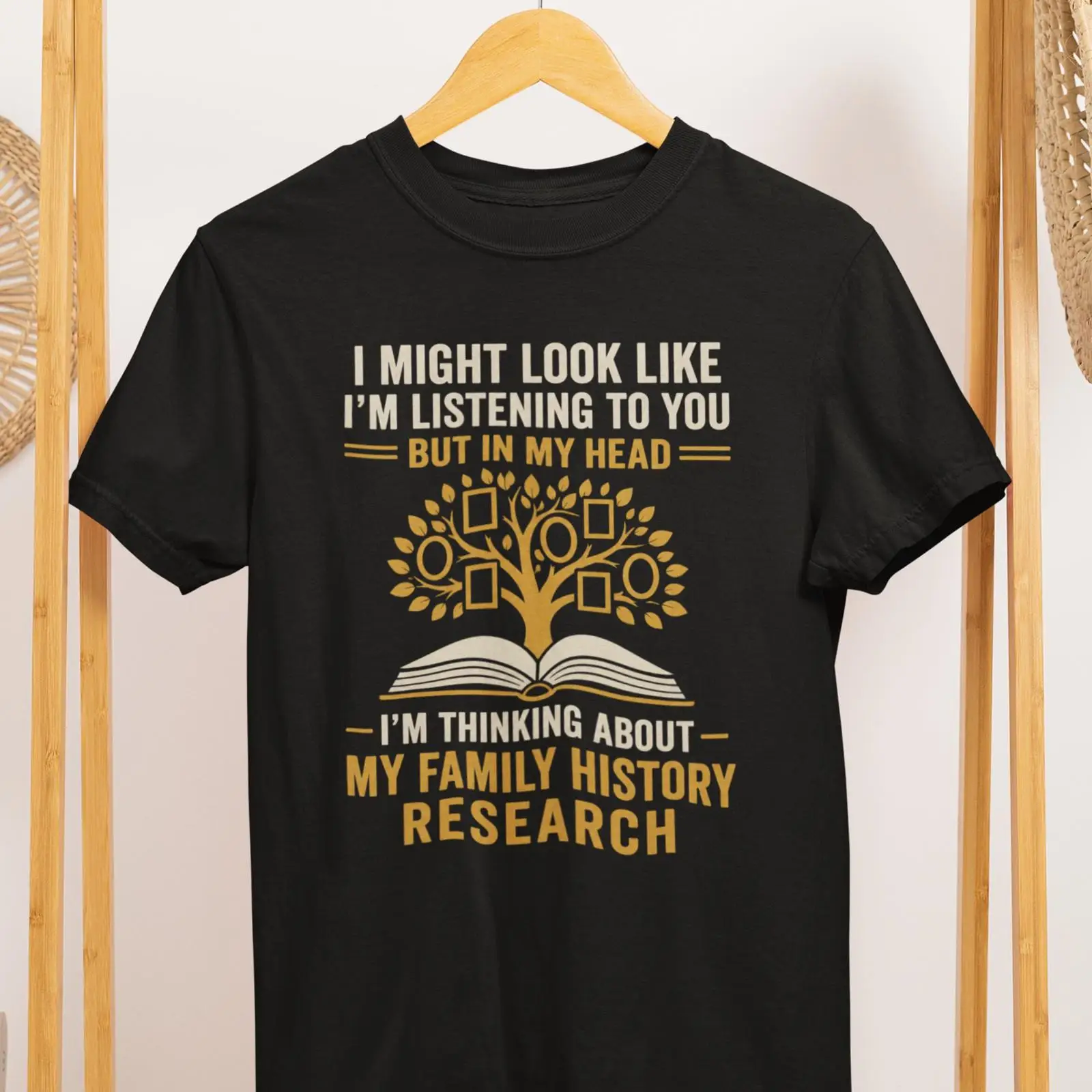 T-shirt voor familiegeschieden - Vintage Fashion Research recensie en prijs