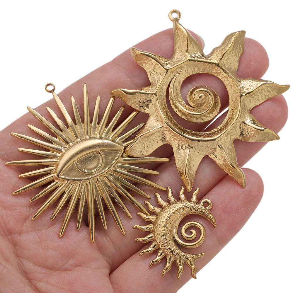 5 stuks PVD gouden bedels roes - Vintage Fashion Stores recensie en prijs