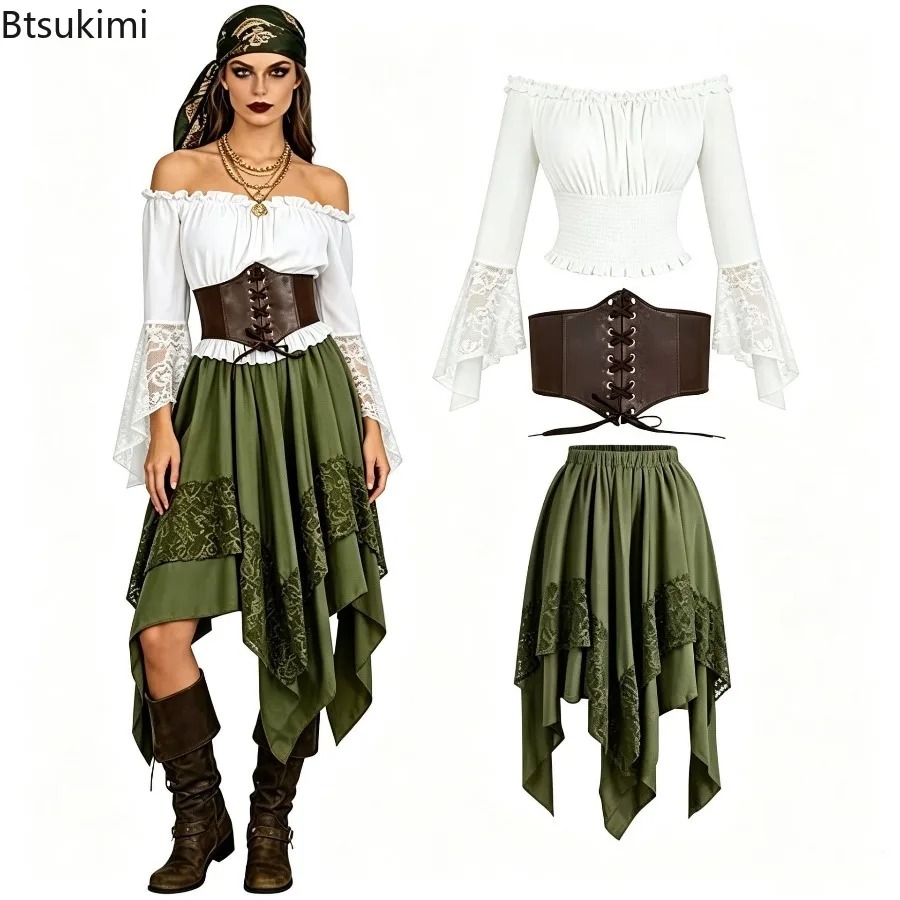 Halloween Renaissance Asymmetr - Vintage Fashion Dresses recensie en prijs